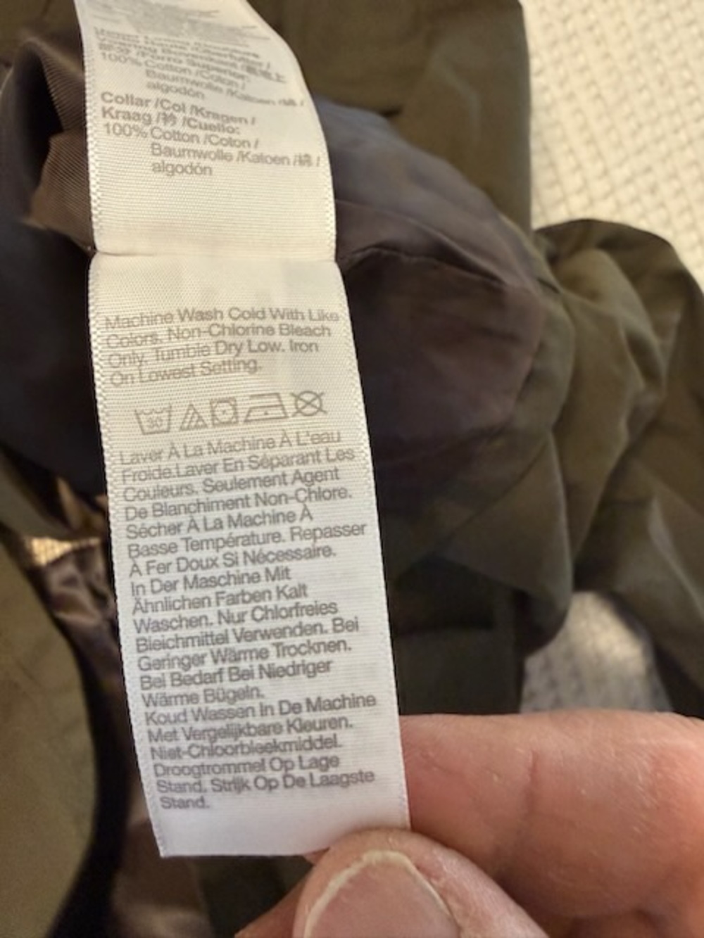 Madewell Women’s The Billie Short Jacket Utility Pockets NWT S Trench Green - Picture 13 of 13
